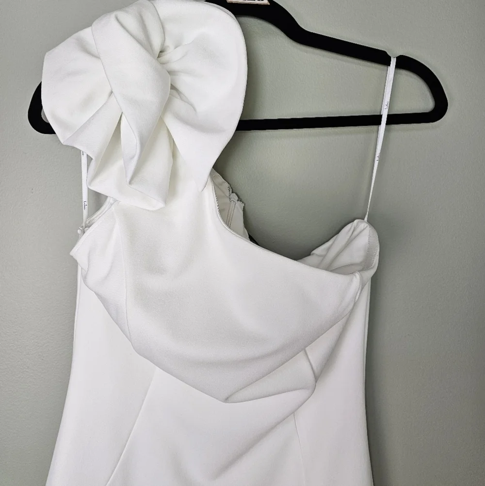 Lulus Unstoppable Stunner White Ruffled One-Shoulder Mini Dress